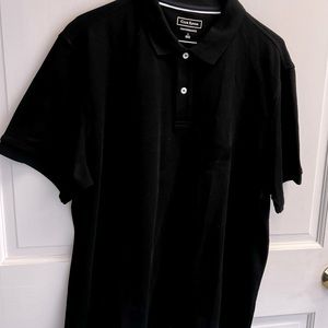 Men’s Black Polo Golf Shirt